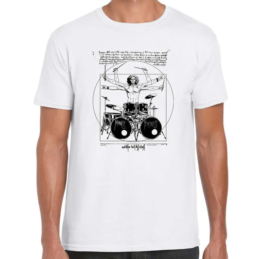 Da Vinci Drum T-Shirt - Tshirtpark.com