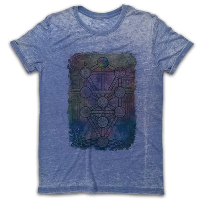 Da Vinci Vintage Burn-Out T-shirt - Tshirtpark.com
