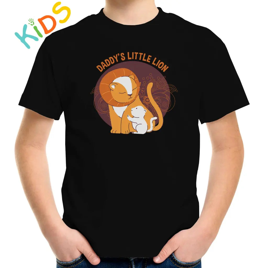 Daddy’s Little Lion Kids T-shirt - Tshirtpark.com