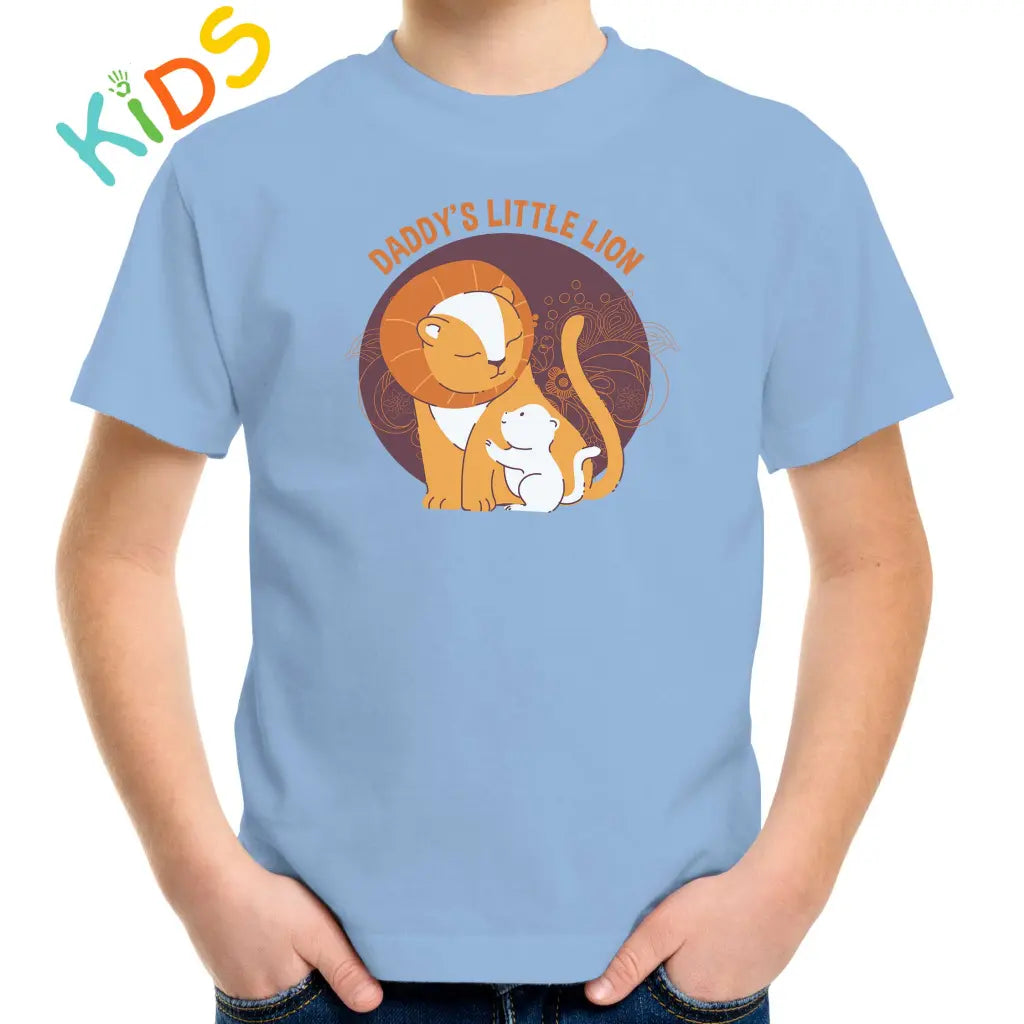 Daddy’s Little Lion Kids T-shirt - Tshirtpark.com