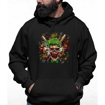 Damaged Joker Colour Hoodie - Tshirtpark.com