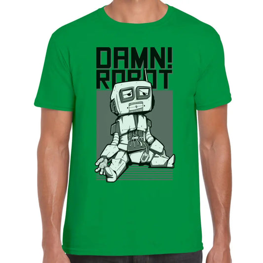 Damn! Robot T-Shirt - Tshirtpark.com