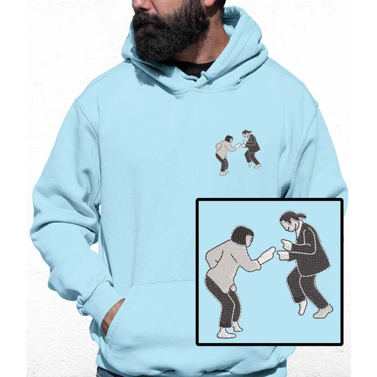 Dancers Embroidered Colour Hoodie - Tshirtpark.com