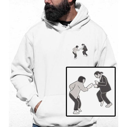 Dancers Embroidered Colour Hoodie - Tshirtpark.com