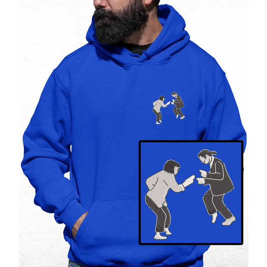 Dancers Embroidered Colour Hoodie - Tshirtpark.com