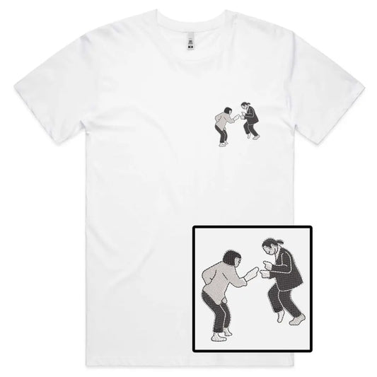 Dancers Embroidered T-Shirt - Tshirtpark.com