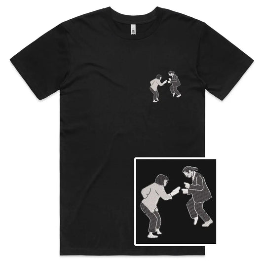 Dancers Embroidered T-Shirt - Tshirtpark.com