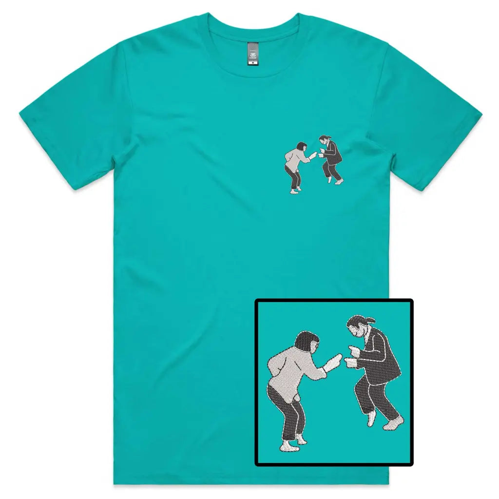 Dancers Embroidered T-Shirt - Tshirtpark.com