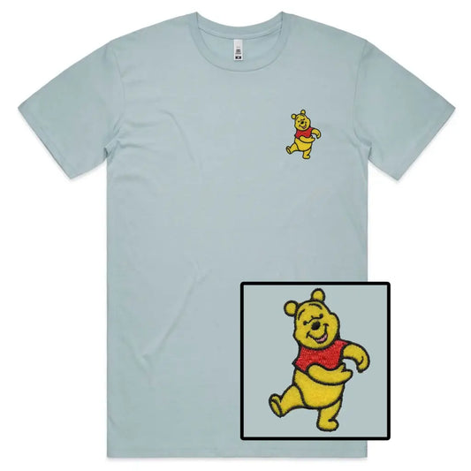 Dancing Bear Embroidered T-Shirt - Tshirtpark.com