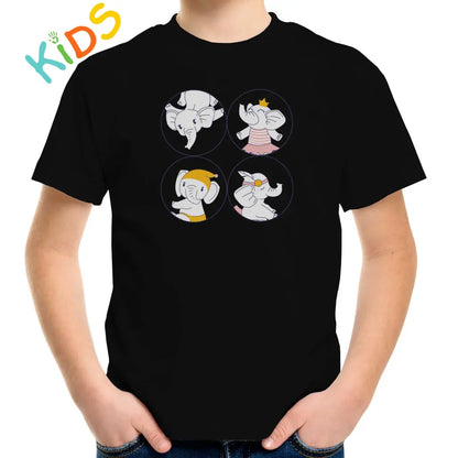 Dancing Elephant Kids T-shirt - Tshirtpark.com