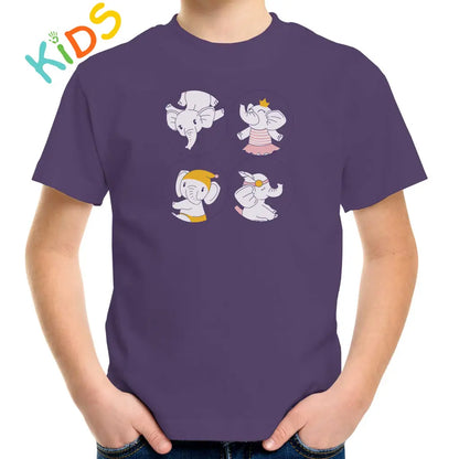 Dancing Elephant Kids T-shirt - Tshirtpark.com