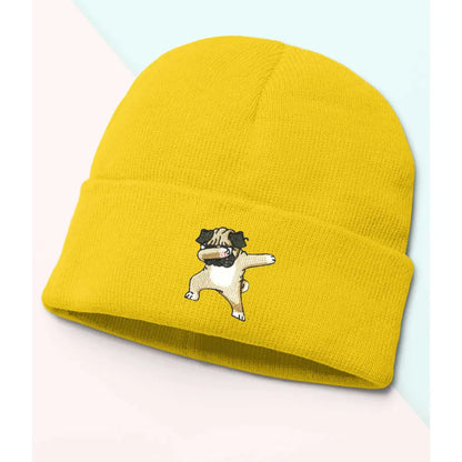 Dancing Pug Beanie - Tshirtpark.com