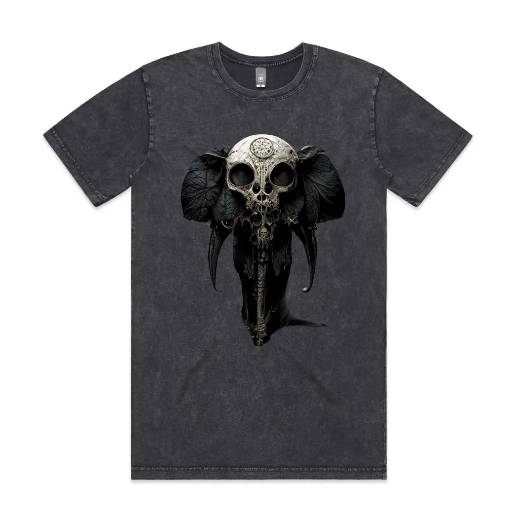 Dark Elephant Stone Wash T-Shirt - Tshirtpark.com