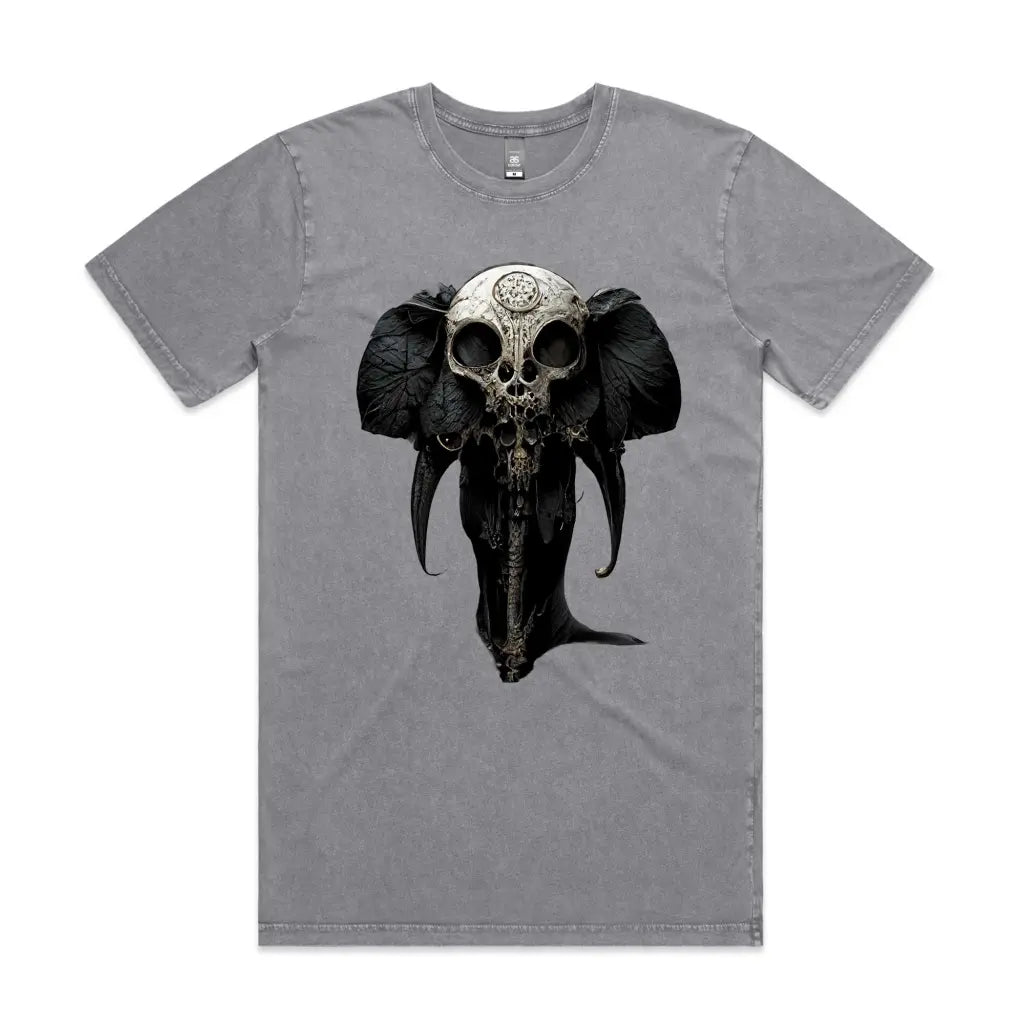 Dark Elephant Stone Wash T-Shirt - Tshirtpark.com