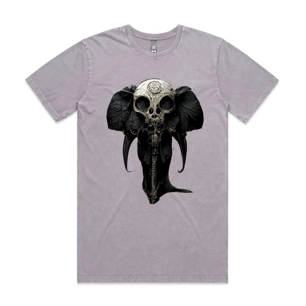 Dark Elephant Stone Wash T-Shirt - Tshirtpark.com