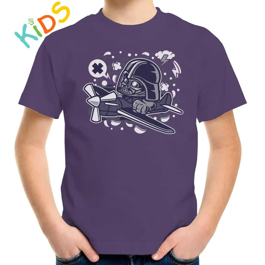 Dark Pilot Kids T-shirt - Tshirtpark.com