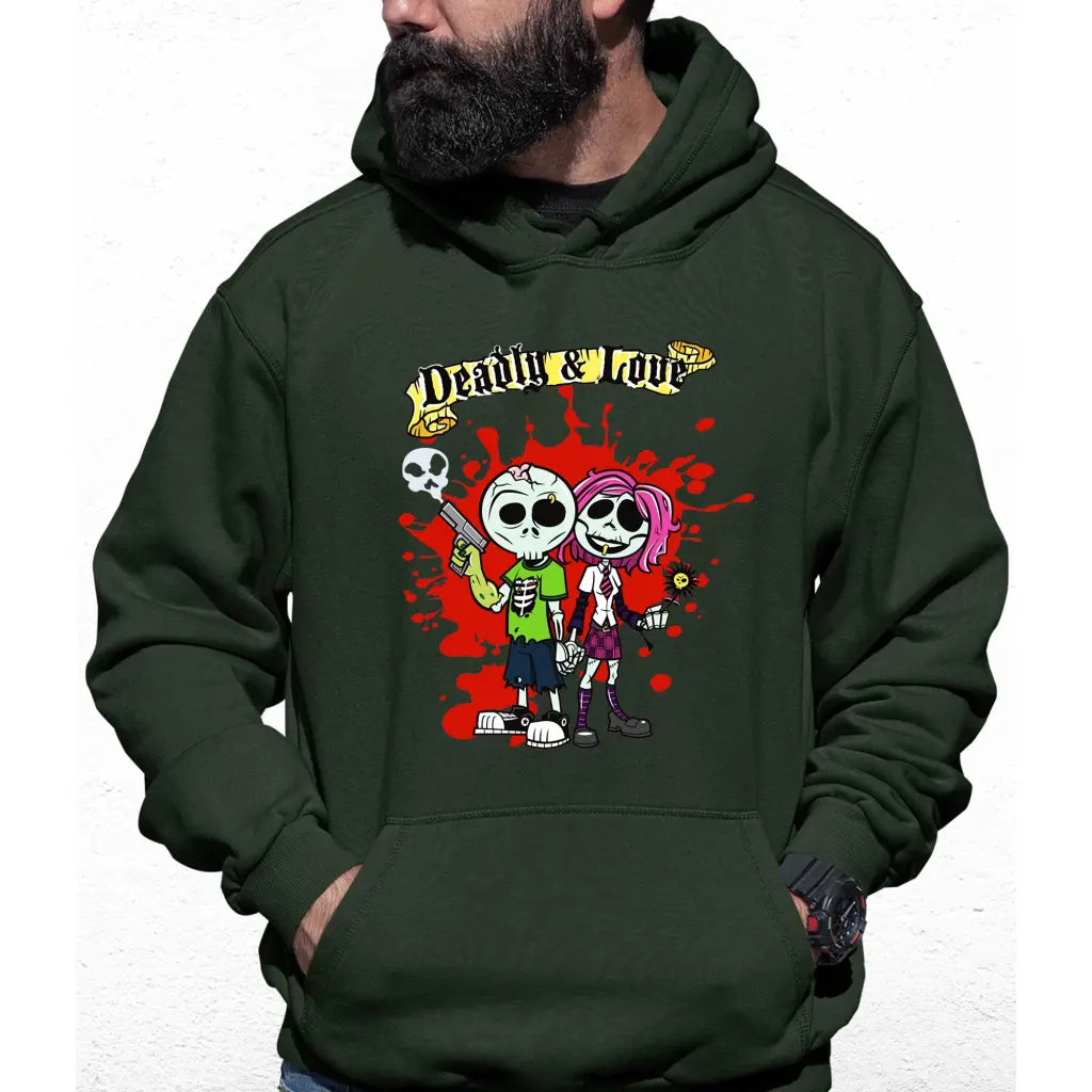 Deadly And Love Colour Hoodie - Tshirtpark.com