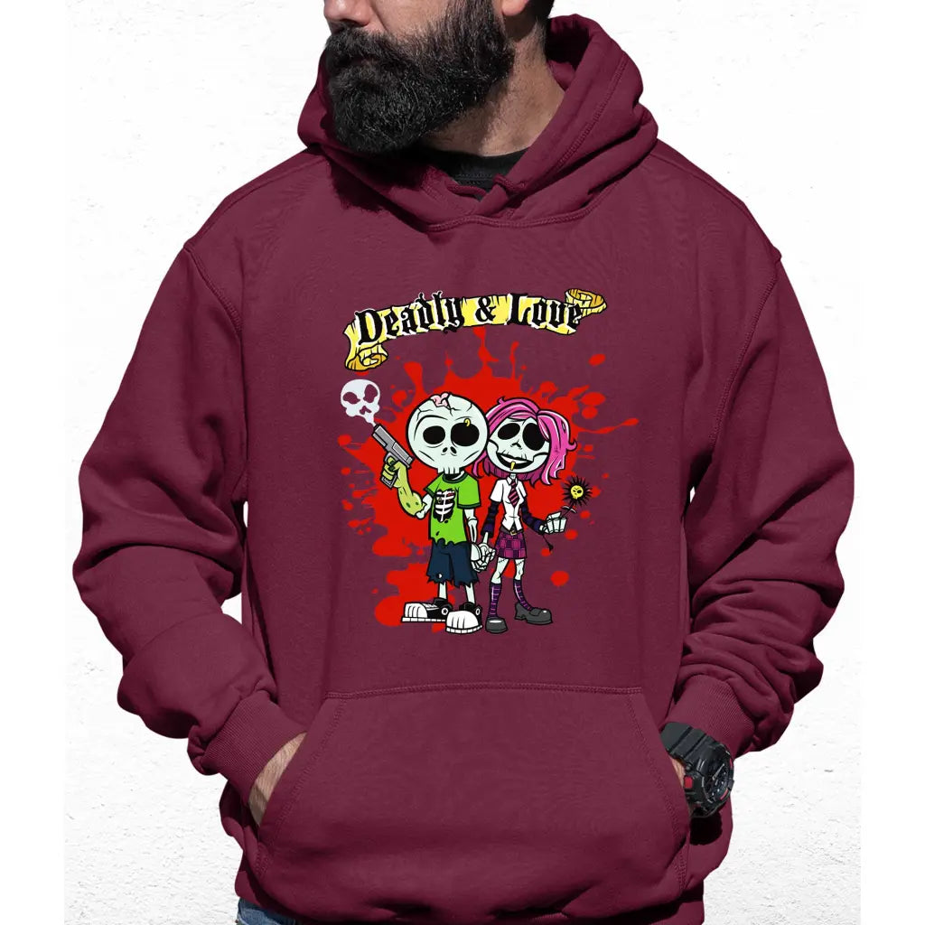 Deadly And Love Colour Hoodie - Tshirtpark.com