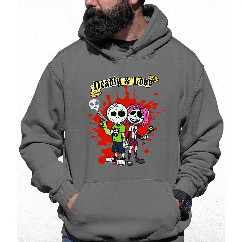 Deadly And Love Colour Hoodie - Tshirtpark.com