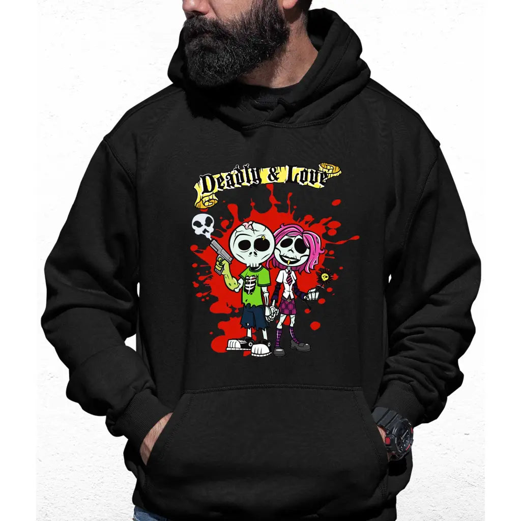 Deadly And Love Colour Hoodie - Tshirtpark.com