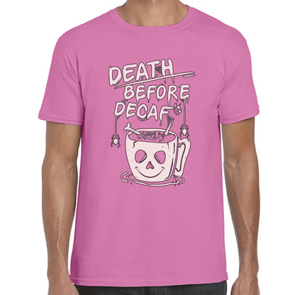 Death Before Decaf T-Shirt - Tshirtpark.com