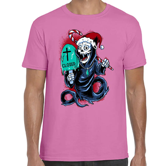 Death Closed Santa T-Shirt - Tshirtpark.com