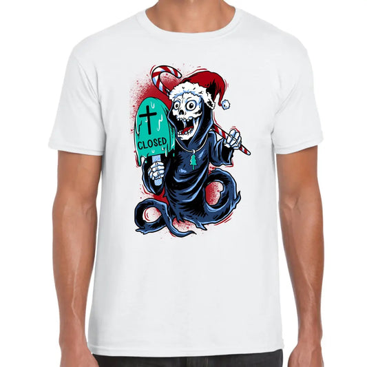 Death Closed Santa T-Shirt - Tshirtpark.com