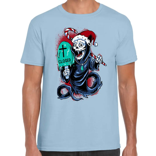 Death Closed Santa T-Shirt - Tshirtpark.com