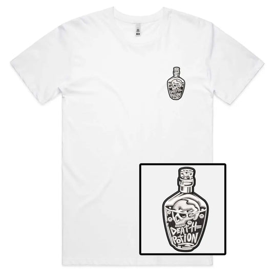 Death Potion Embroidered T-Shirt - Tshirtpark.com