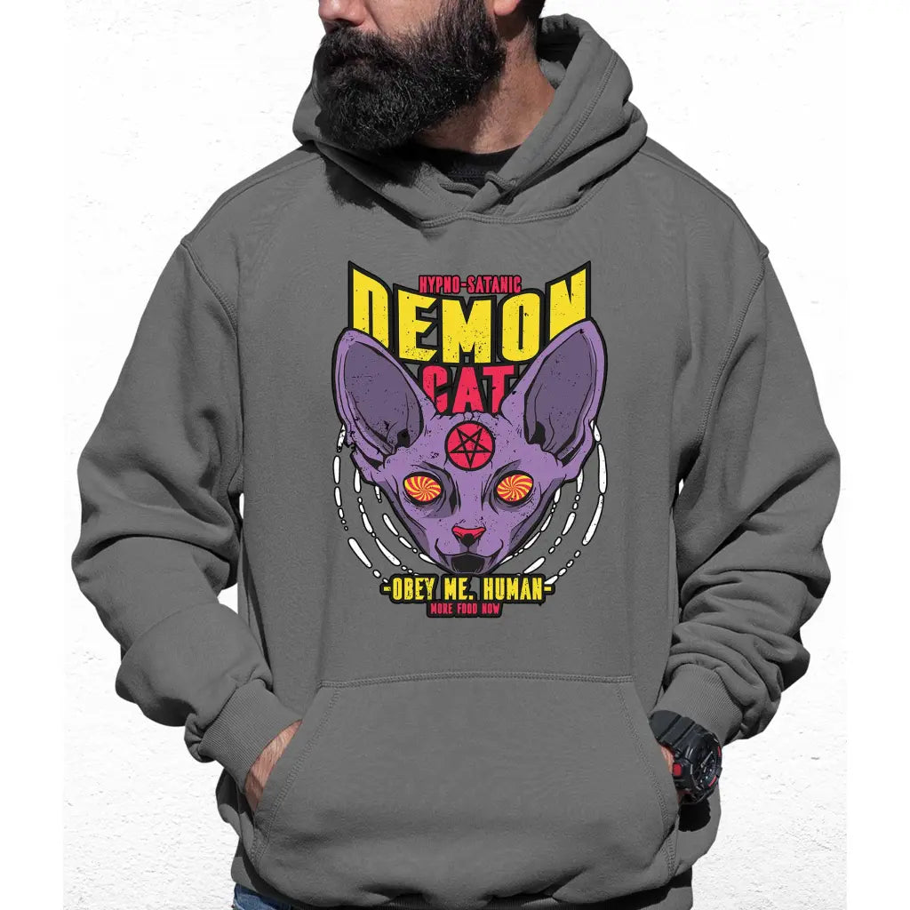 Demon Cat Colour Hoodie - Tshirtpark.com