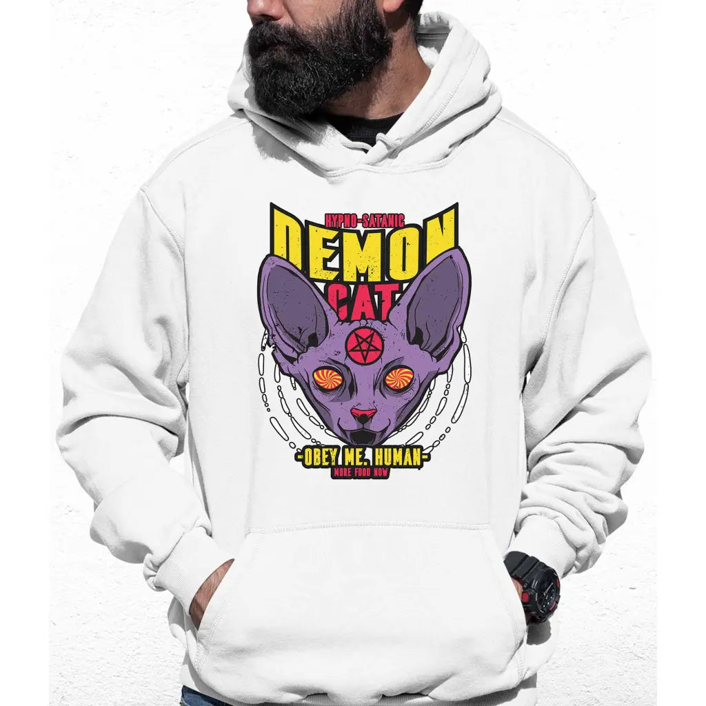 Demon Cat Colour Hoodie - Tshirtpark.com