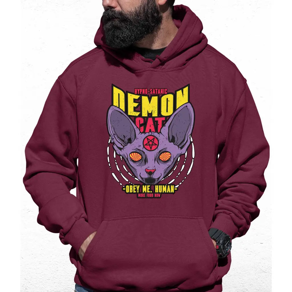 Demon Cat Colour Hoodie - Tshirtpark.com