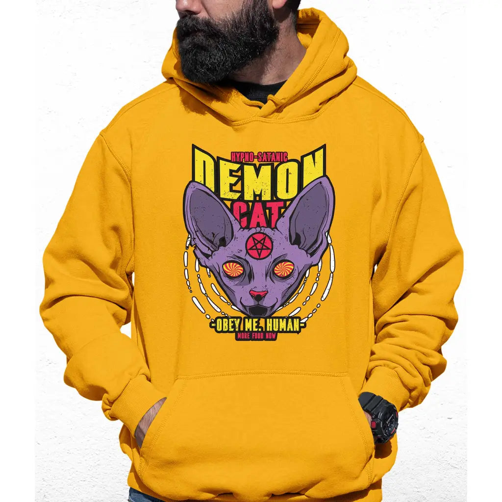 Demon Cat Colour Hoodie - Tshirtpark.com