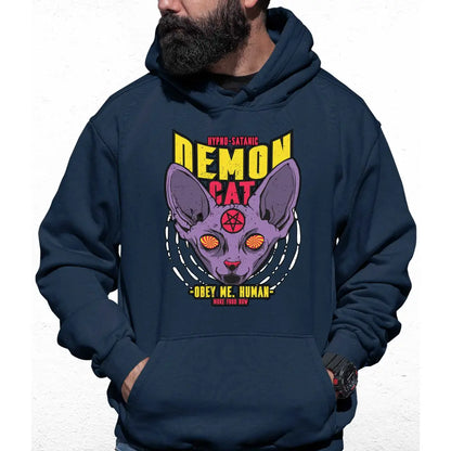 Demon Cat Colour Hoodie - Tshirtpark.com