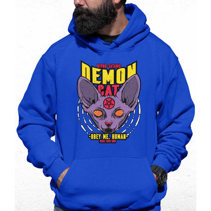 Demon Cat Colour Hoodie - Tshirtpark.com