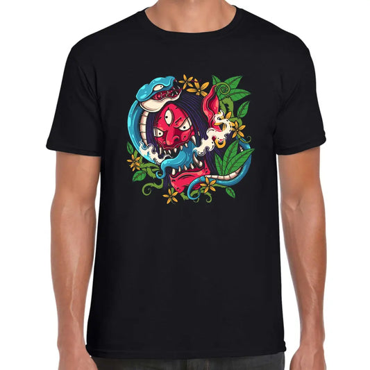 Demon Snake T-Shirt - Tshirtpark.com