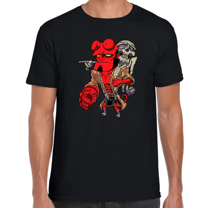 Devil Boy Skeleton T-Shirt - Tshirtpark.com