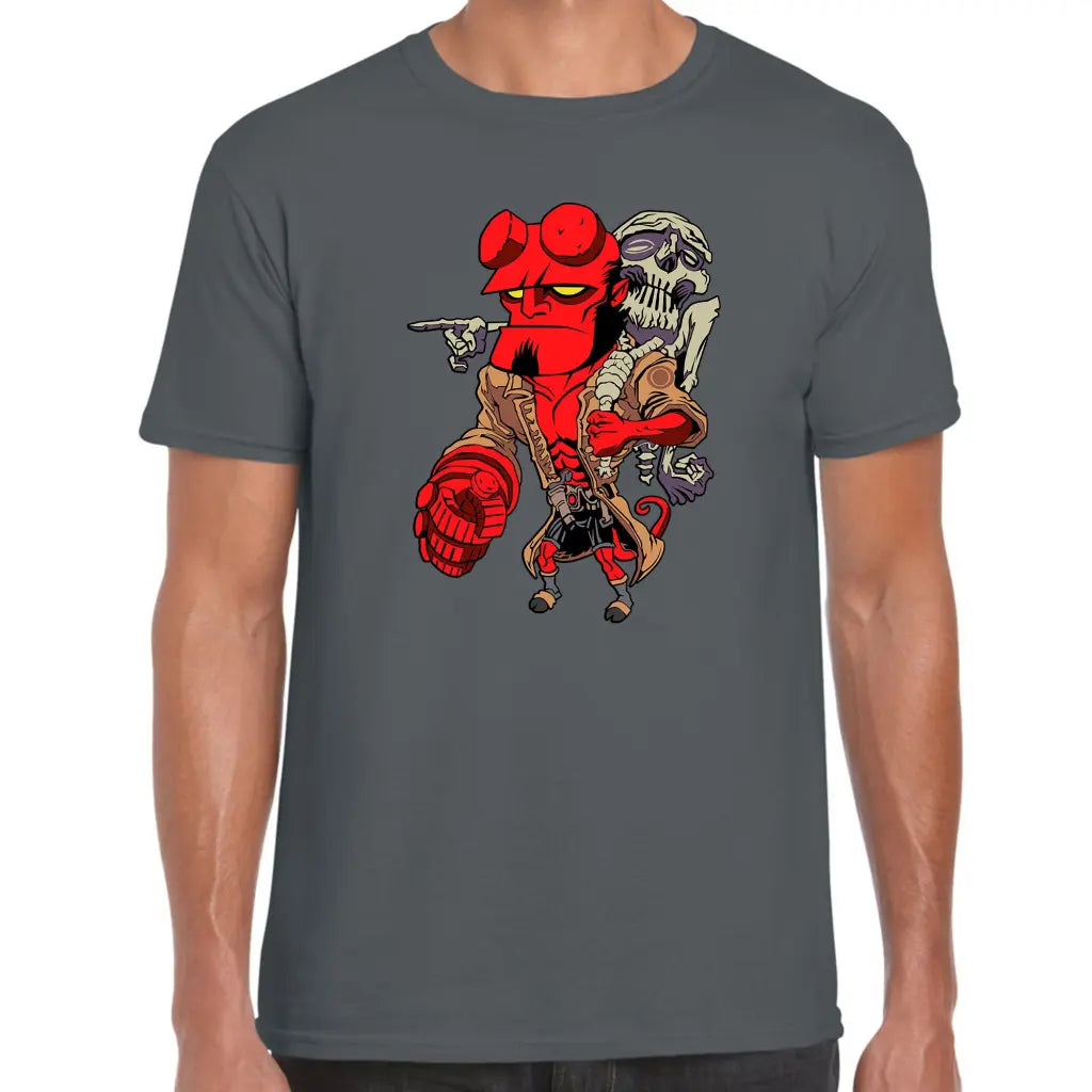 Devil Boy Skeleton T-Shirt - Tshirtpark.com