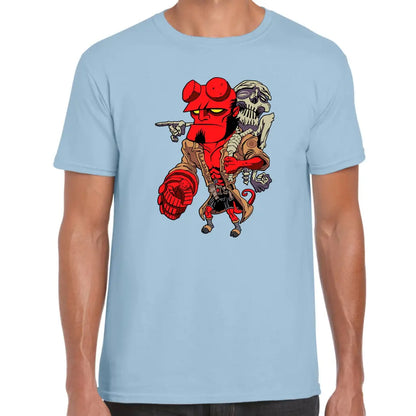 Devil Boy Skeleton T-Shirt - Tshirtpark.com