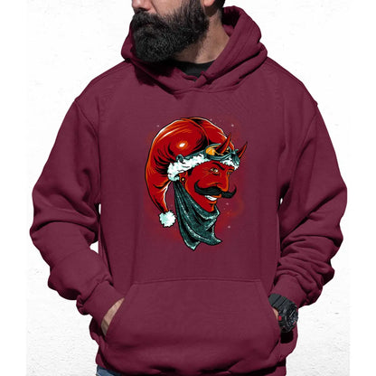 Devil Santa Colour Hoodie - Tshirtpark.com