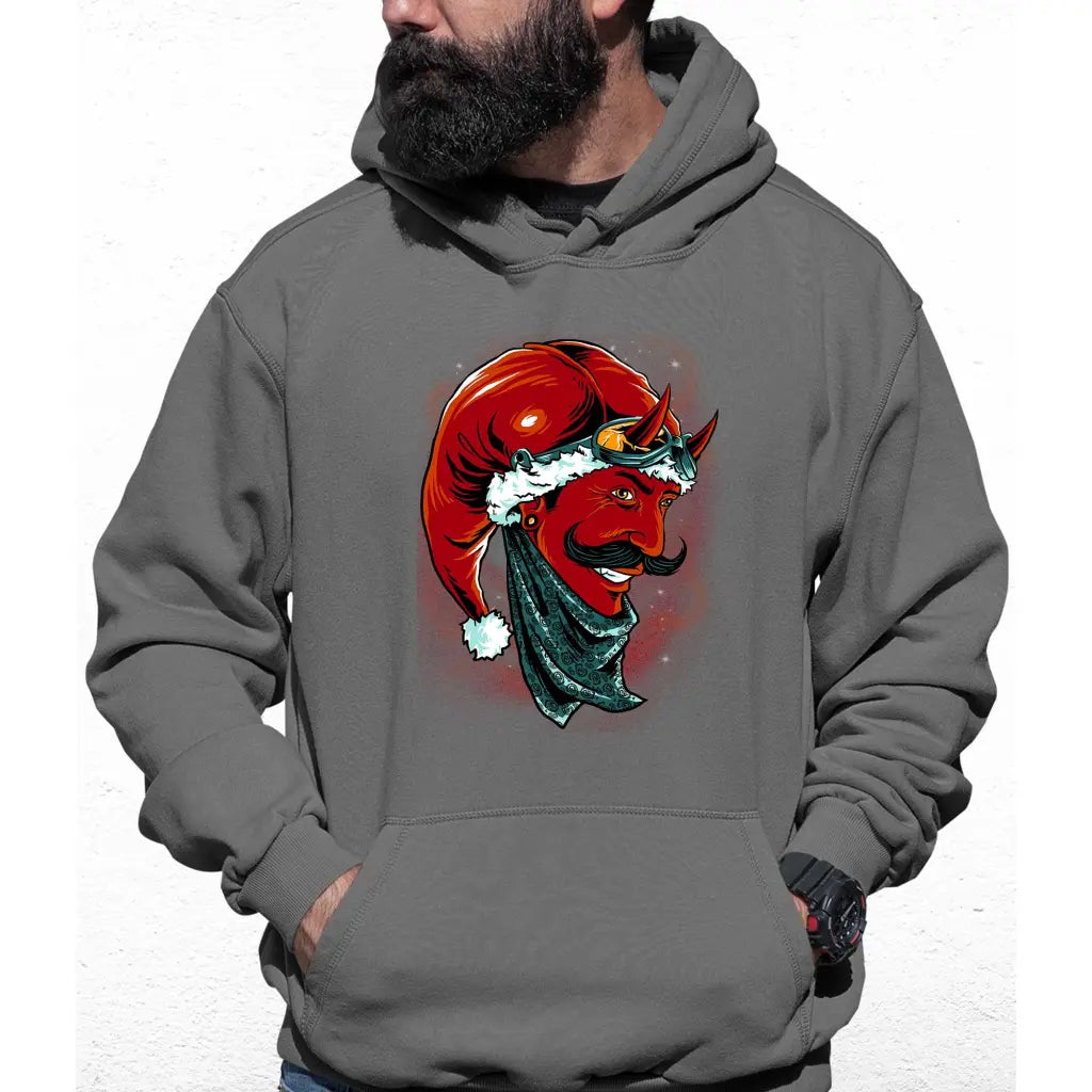 Devil Santa Colour Hoodie - Tshirtpark.com