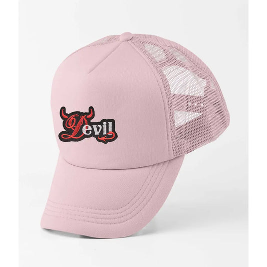 Devil Slogan Trucker Cap - Tshirtpark.com