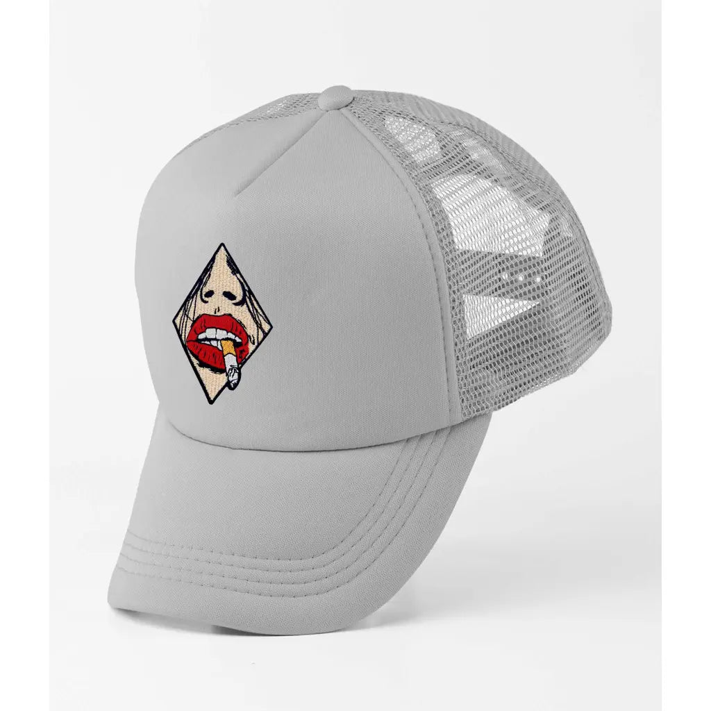 Diamond Lips Trucker Cap - Tshirtpark.com