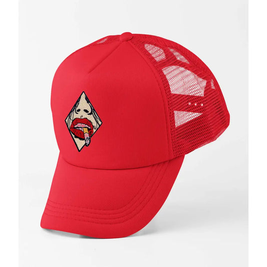 Diamond Lips Trucker Cap - Tshirtpark.com