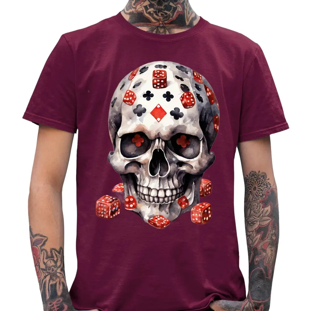 Dice Skull T-Shirt - Tshirtpark.com