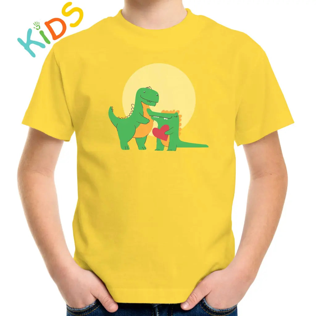 Dinos Couple Kids T-shirt - Tshirtpark.com