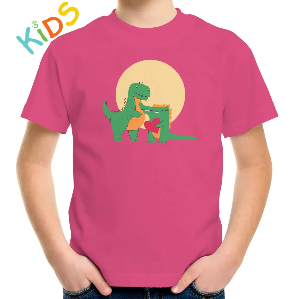 Dinos Couple Kids T-shirt - Tshirtpark.com