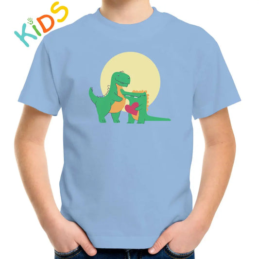 Dinos Couple Kids T-shirt - Tshirtpark.com