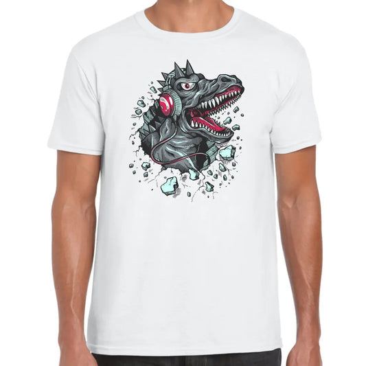 DInosaur Headphones T-Shirt - Tshirtpark.com