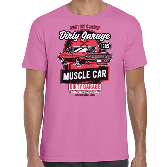 Dirty Garage Muscle Car T-Shirt - Tshirtpark.com